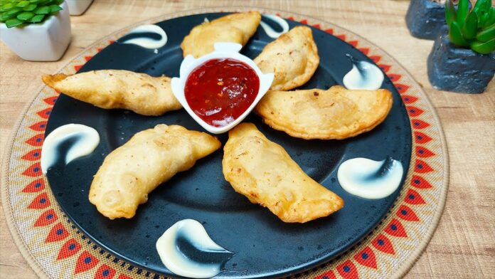 Chicken Malai Boti Dumplings