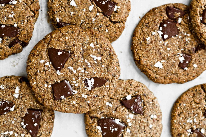 Vegan Chocolate Chip Coffee Cookies (Small Batch, Gluten-Free)