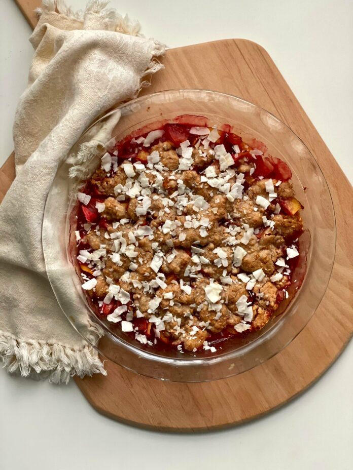 SUMMERY STONE FRUIT CRUMBLE — Boulder Nutrition