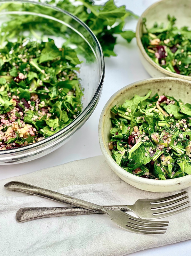 SPRING DANDELION + DILL SALAD BOWLS — Boulder Nutrition