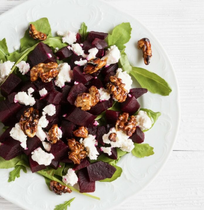 FIVE-FLAVOR ARUGULA + BEET SALAD — Boulder Nutrition