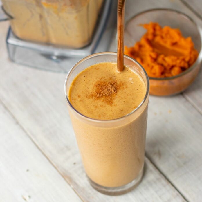 Pumpkin Spice Latte Smoothie - Sinful Nutrition